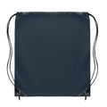 French Navy - Side - MidOcean Shoop Polyester 190T Drawstring Bag