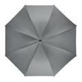 Grey - Back - MidOcean Grusa Windproof Stick Umbrella