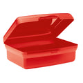 Red - Back - MidOcean Carmany Polypropylene 800ml Lunch Box