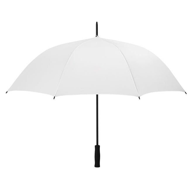 White - Front - MidOcean Swansea Stick Umbrella