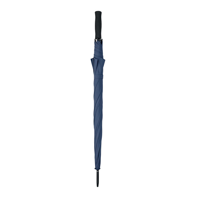 Blue - Back - MidOcean Swansea Stick Umbrella