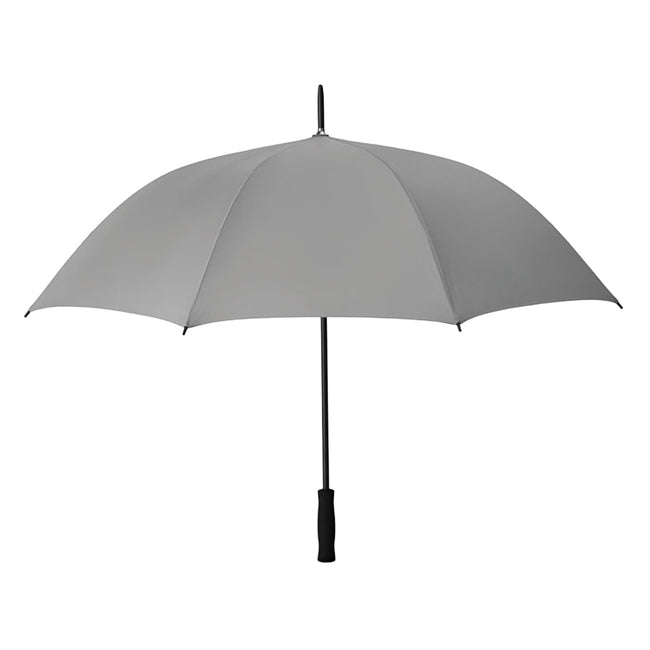 Grey - Front - MidOcean Swansea Stick Umbrella