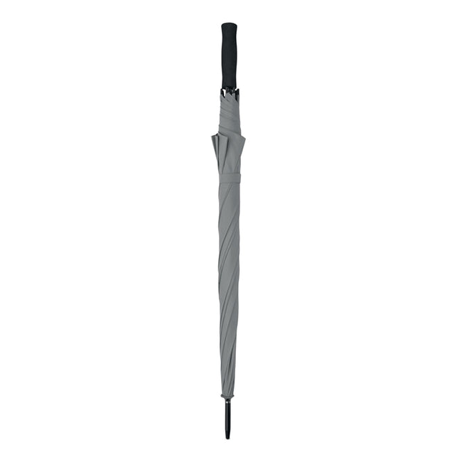 Grey - Back - MidOcean Swansea Stick Umbrella