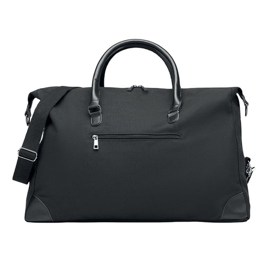 Black - Front - MidOcean Monaco Canvas Weekend Bag