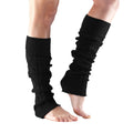 Black - Back - Toesox Womens-Ladies Dance Leg Warmers