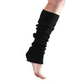 Black - Side - Toesox Womens-Ladies Dance Leg Warmers
