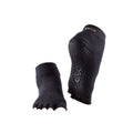 Black - Front - Toesox Womens-Ladies Half Toe Socks