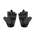 Black - Back - Toesox Unisex Adult Gripped Training Gloves