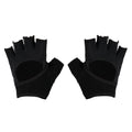 Black - Front - Toesox Unisex Adult Gripped Training Gloves