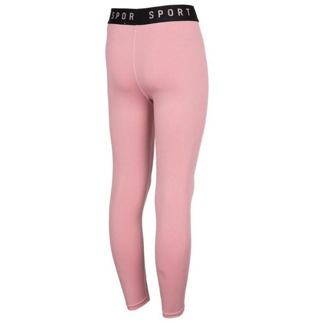 Pink - Back - 4F Girls HJZ22 JSPDF002 Leggings