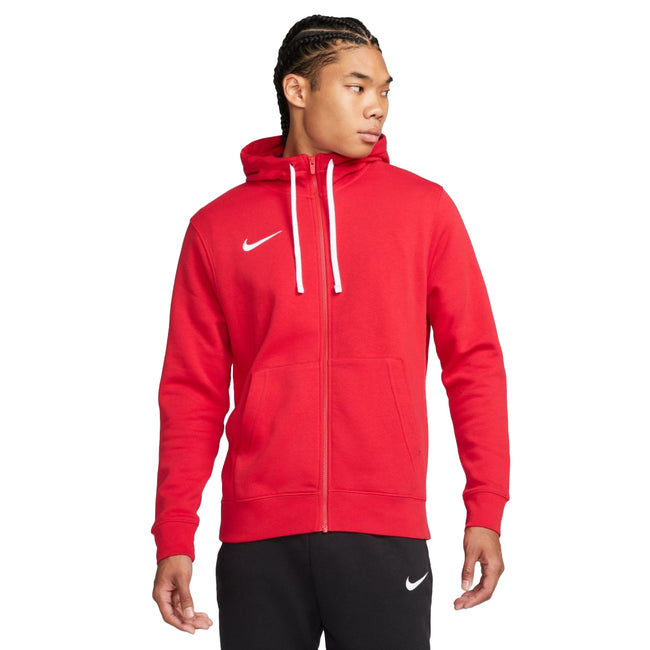 Red - Side - Nike Mens Park 20 Hoodie