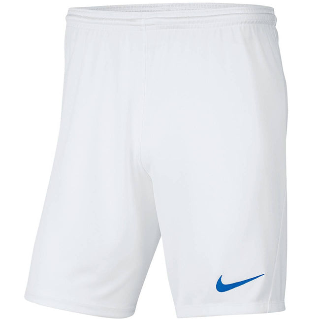 White - Front - Nike Childrens-Kids Park III Shorts