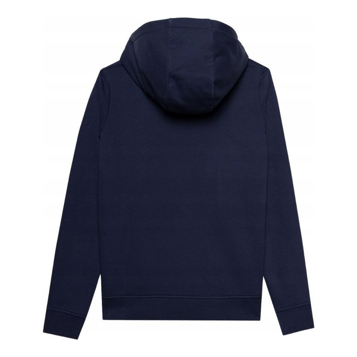 Navy Blue - Back - 4F Womens-Ladies F0956 Full Zip Hoodie