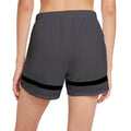 Dark Grey - Back - Nike Womens-Ladies Dri FIT Academy Shorts