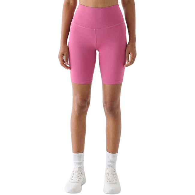 Pink - Front - 4F Womens-Ladies 4FWAW24TFSTF012 Short Leggings