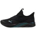 Black - Side - Puma Womens-Ladies Softride Sophia 2 Slip-on Trainers