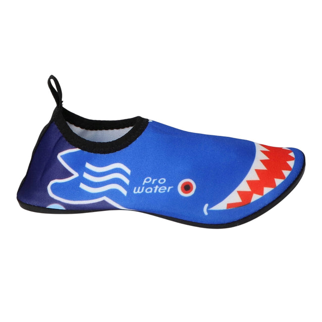 Blue - Side - ProWater Childrens-Kids PRO-23-34 Water Shoes