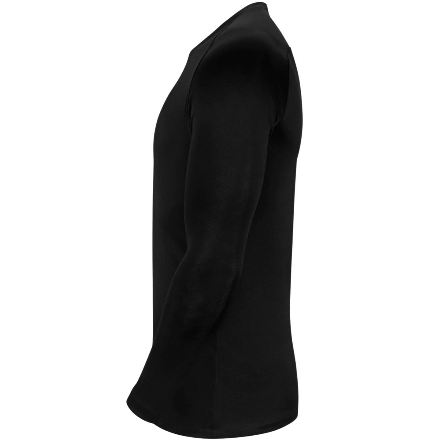 Black - Side - Nike Unisex Adult Park Dri-FIT Base Layer Top
