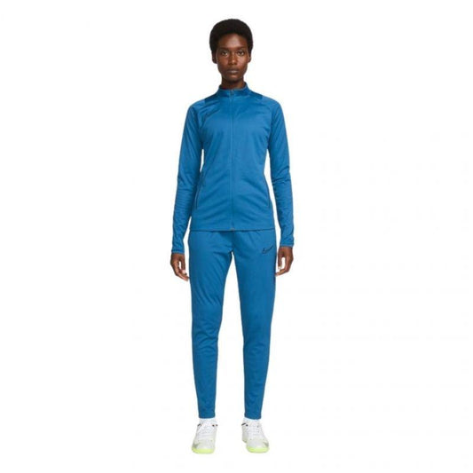 Blue - Front - Nike Womens-Ladies Academy 21 Dri-FIT Tracksuit