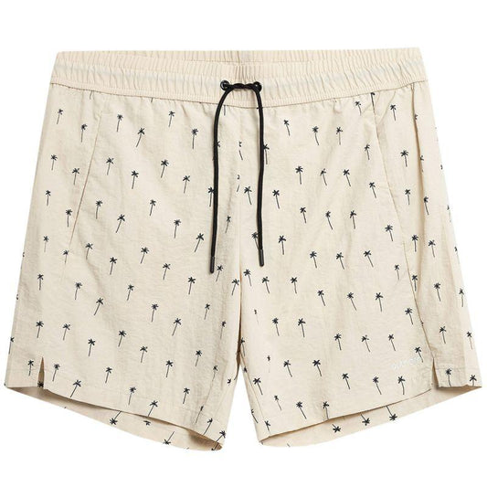 Beige - Front - Outhorn Mens OTHSS23UBDSM038 Palm Tree Swim Shorts