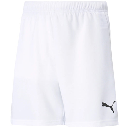 White - Front - Puma Childrens-Kids TeamRISE Shorts