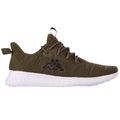 Green-White - Side - Kappa Mens Capilot GC Trainers
