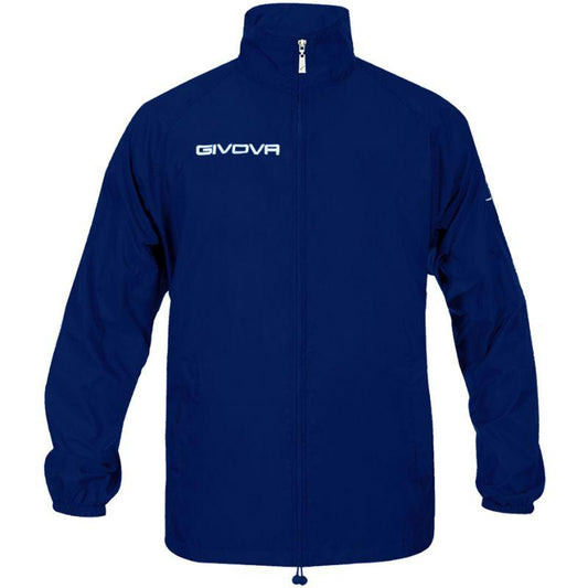 Navy Blue - Front - Givova Mens Basico Waterproof Jacket