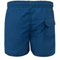 Dark Blue - Back - Crowell Mens Diver Swim Shorts