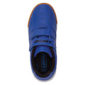 Blue - Lifestyle - Lotto Childrens-Kids Packer Ecological Leather Trainers
