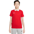 Red - Front - Nike Boys Park 20 Polo Shirt