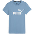 Blue - Front - Puma Womens-Ladies ESS Logo T-Shirt