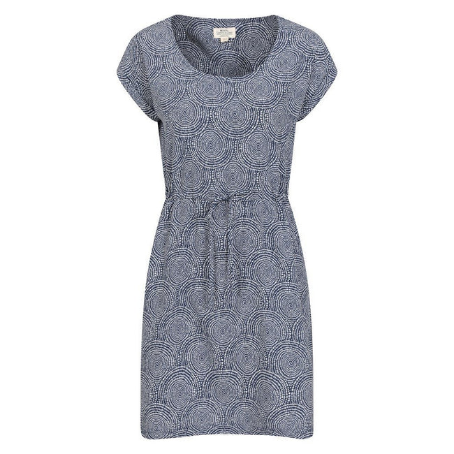 Dark Blue - Front - Mountain Warehouse Womens-Ladies Mykonos Circle UV Protection Casual Dress