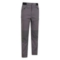 Grey - Back - Mountain Warehouse Mens Jungle Hiking Trousers