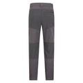 Charcoal - Back - Mountain Warehouse Mens Jungle Hiking Trousers