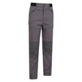 Charcoal - Side - Mountain Warehouse Mens Jungle Hiking Trousers