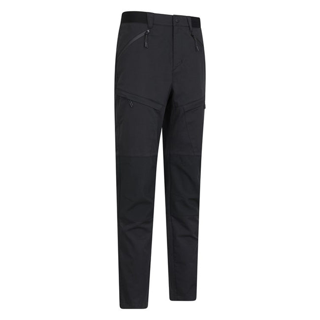 Black - Back - Mountain Warehouse Mens Jungle Hiking Trousers