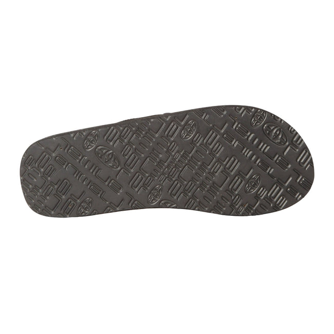 Grey - Side - Animal Mens Jekyl Recycled Flip Flops
