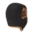 Charcoal - Back - Mountain Warehouse Unisex Adult Furry Bomber Hat