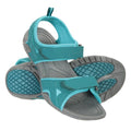 Teal - Pack Shot - Mountain Warehouse Womens-Ladies Andros Sandals