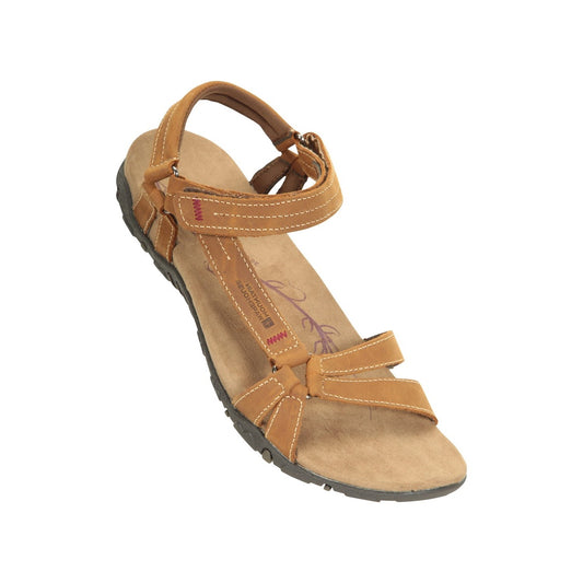 Light Brown - Front - Mountain Warehouse Womens-Ladies Kokomo Nubuck Sandals