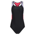 Purple - Front - Mountain Warehouse Womens-Ladies Take The Plunge One Piece Swimsuit
