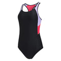 Purple - Side - Mountain Warehouse Womens-Ladies Take The Plunge One Piece Swimsuit