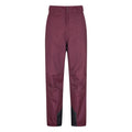 Burgundy - Front - Mountain Warehouse Mens Gravity Ski Trousers