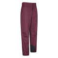 Burgundy - Side - Mountain Warehouse Mens Gravity Ski Trousers