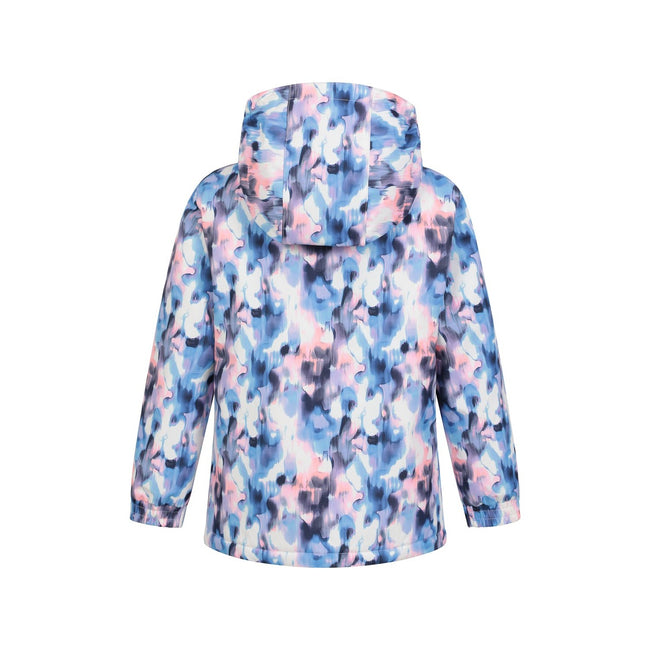 Green - Back - Mountain Warehouse Childrens-Kids Snowdrop Watercolour Ski Jacket