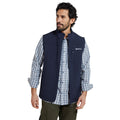 Dark Blue - Close up - Mountain Warehouse Mens Grasmere Gilet