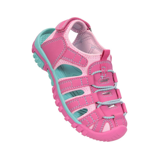 Pink - Front - Mountain Warehouse Childrens-Kids Bay Sandals