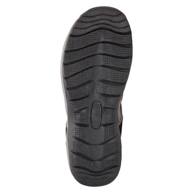 Black - Close up - Mountain Warehouse Mens Bay Reef Sandals