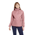 Purple - Close up - Mountain Warehouse Womens-Ladies Swerve Packaway Waterproof Jacket