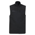 Black - Front - Mountain Warehouse Mens Grasmere Gilet